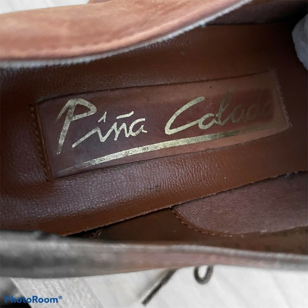Vintage 90's Pina Colada Women's Leather Oxford - Picture 8 of 8